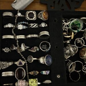 Assorted Jewelry Collection curated clothes line cuffs and stuff